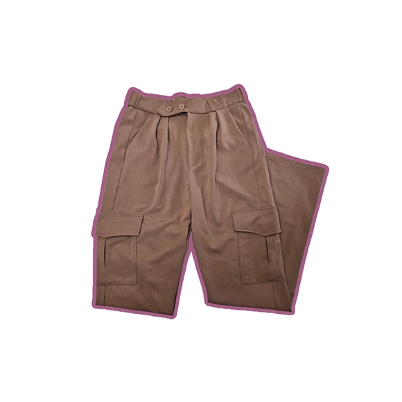 Forever 21 Brown Cargo Pants - Picture 1 of 2